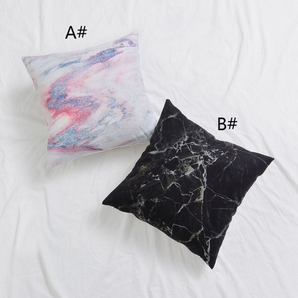 4 pack Marble Print Accent Pillow Covers - Picture 3 of 8